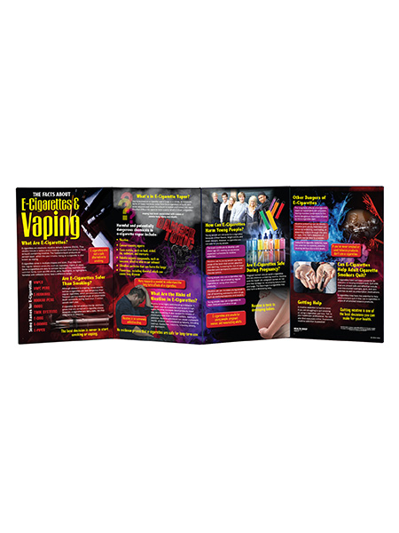 The Facts About E-Cigarettes & Vaping Folding Display (4 Panel)